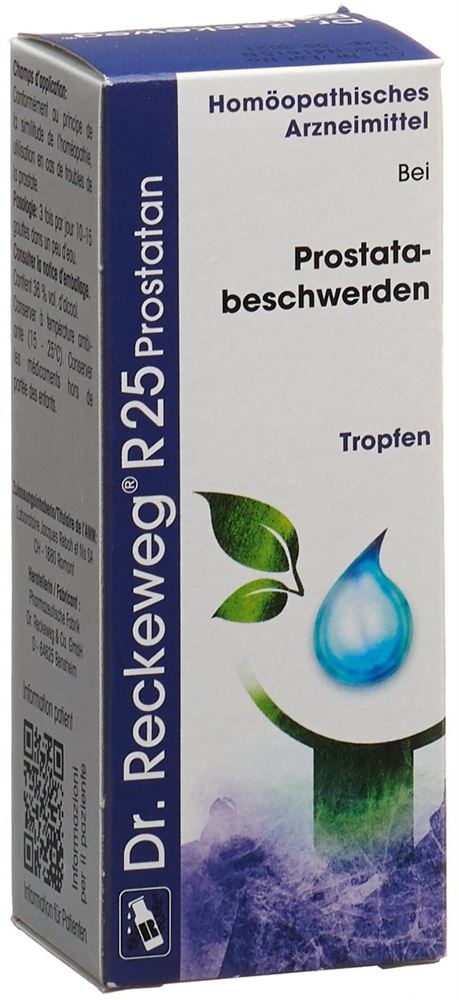 RECKEWEG R25 Prostatan gouttes fl 50 ml