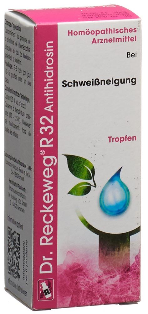 RECKEWEG R32 Antihidrosin gouttes fl 50 ml