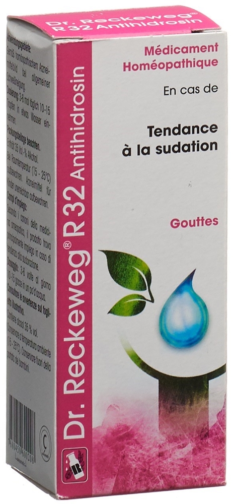 RECKEWEG R32 Antihidrosin gouttes fl 50 ml