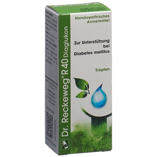 RECKEWEG R40 Diaglukon gouttes fl 50 ml