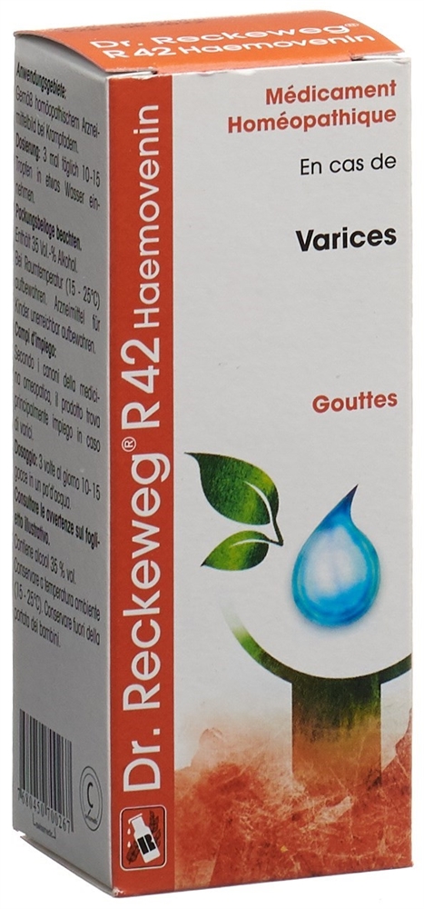 RECKEWEG R42 Haemovenin gouttes fl 50 ml
