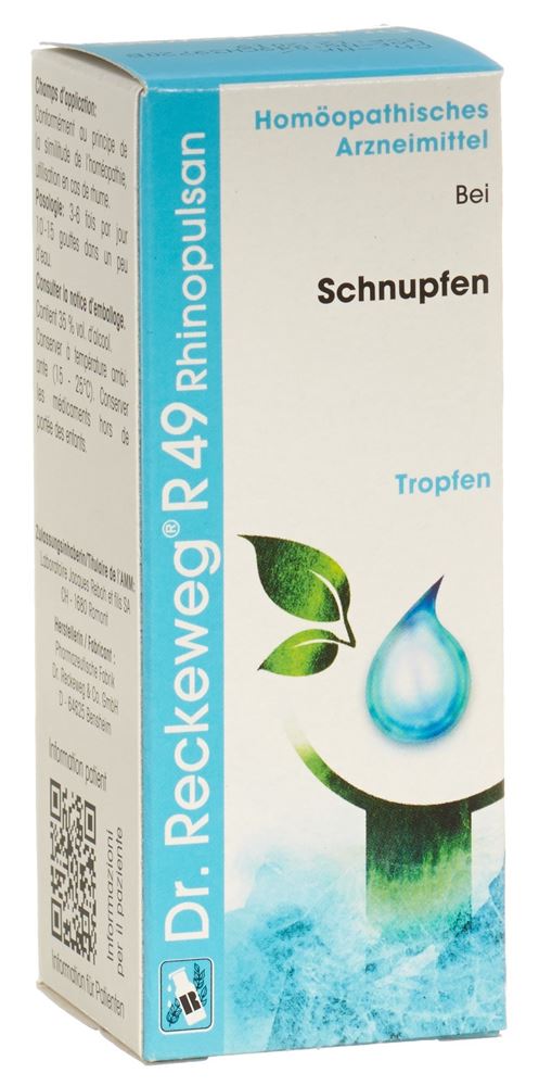 RECKEWEG R49 Rhinopulsan gouttes fl 50 ml