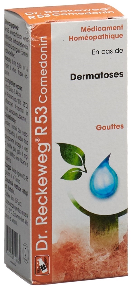 RECKEWEG R53 Comedonin gouttes fl 50 ml