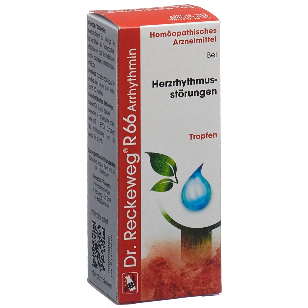 Dr. Reckeweg R 66 Arrhythmin, gouttes buvables