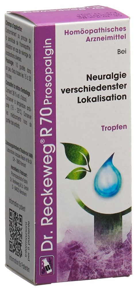 RECKEWEG R70 Prosopalgin gouttes fl 50 ml