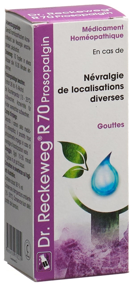 RECKEWEG R70 Prosopalgin gouttes fl 50 ml
