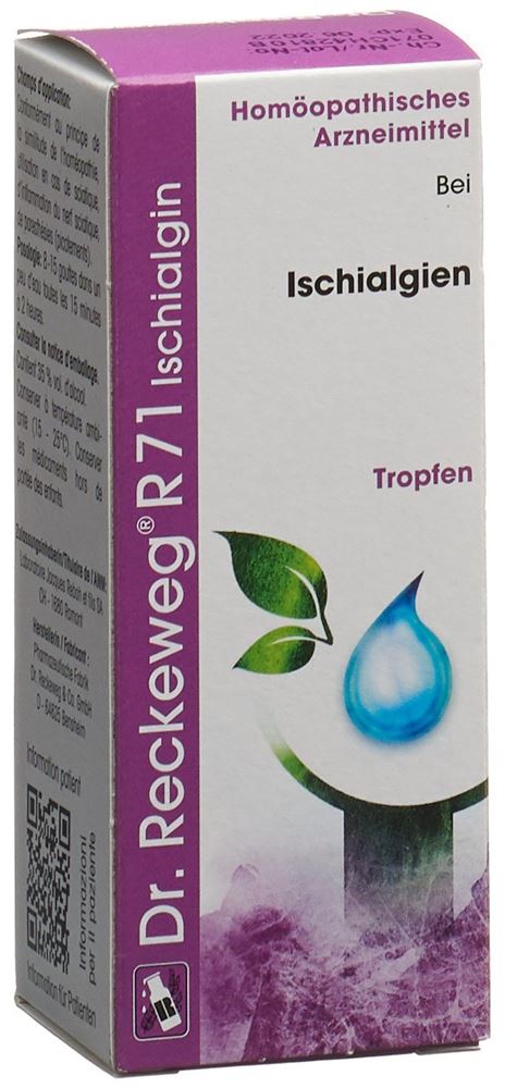 RECKEWEG R71 Ischialgin gouttes fl 50 ml