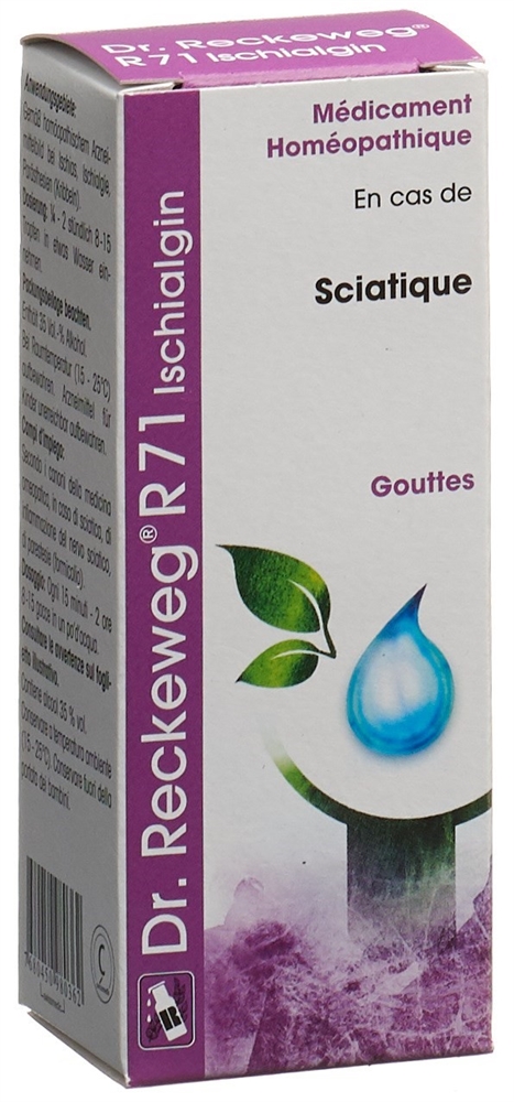 RECKEWEG R71 Ischialgin gouttes fl 50 ml