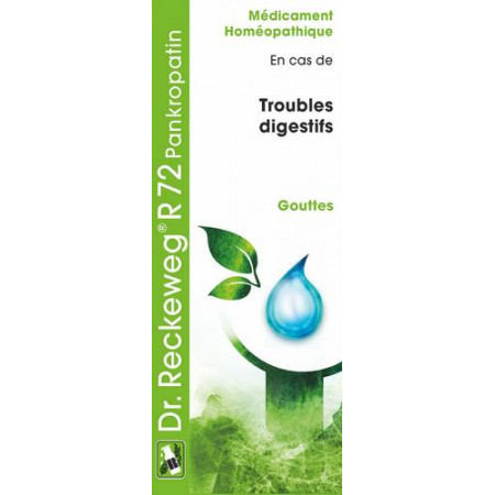 RECKEWEG R72 Pankropatin gouttes fl 50 ml