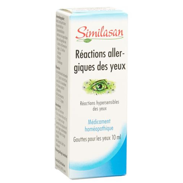SIMILASAN réact allerg yeux gtt opht fl 10 ml