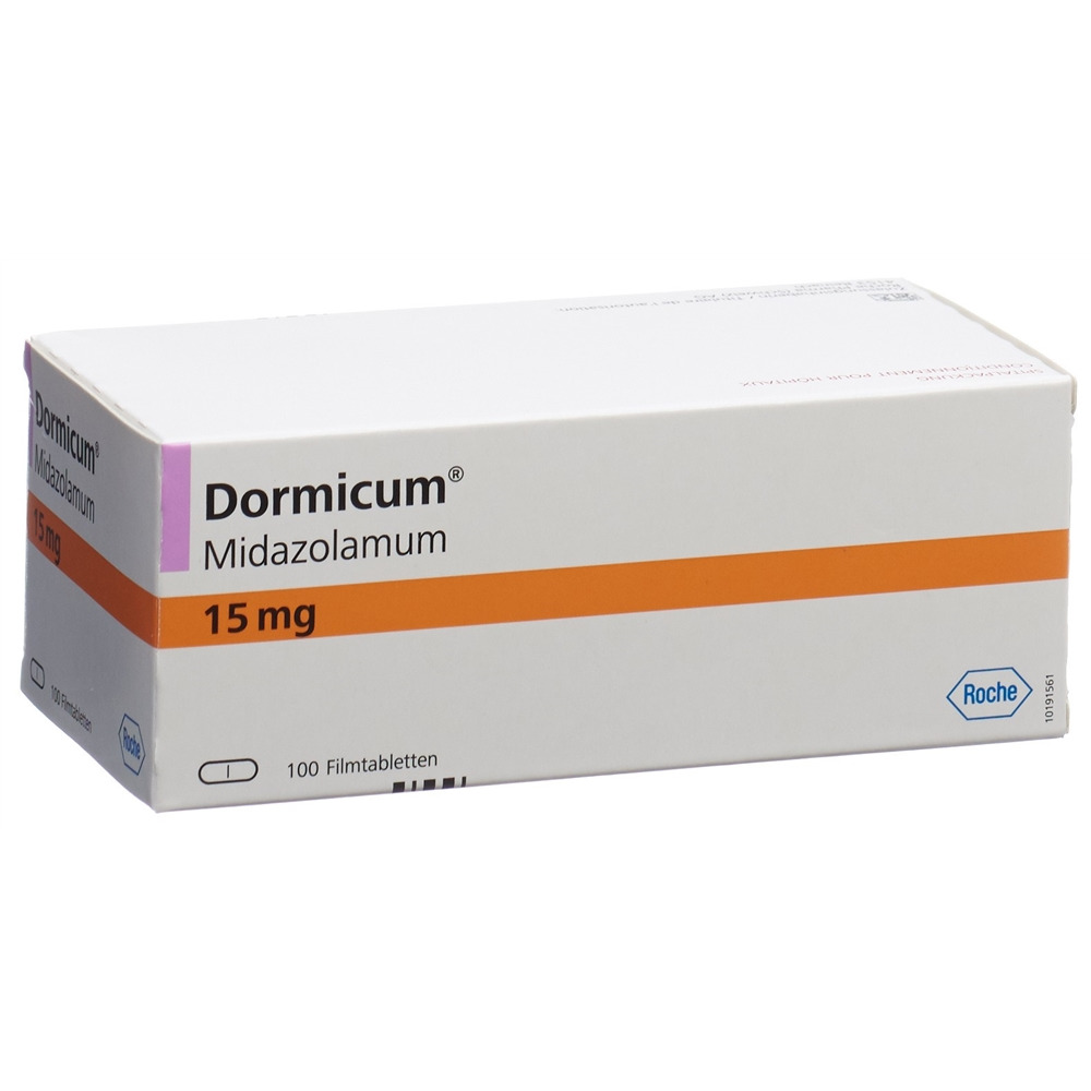 DORMICUM cpr pell 15 mg 100 pce