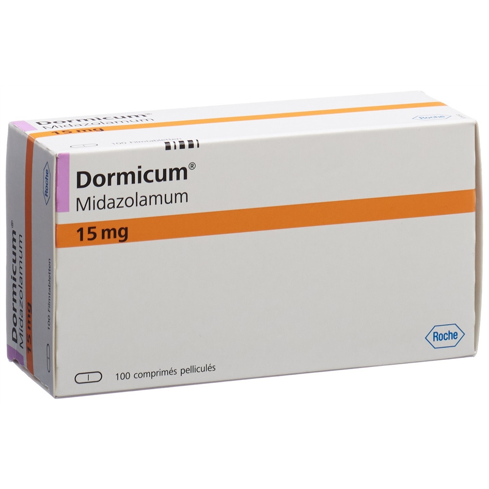 DORMICUM cpr pell 15 mg 100 pce