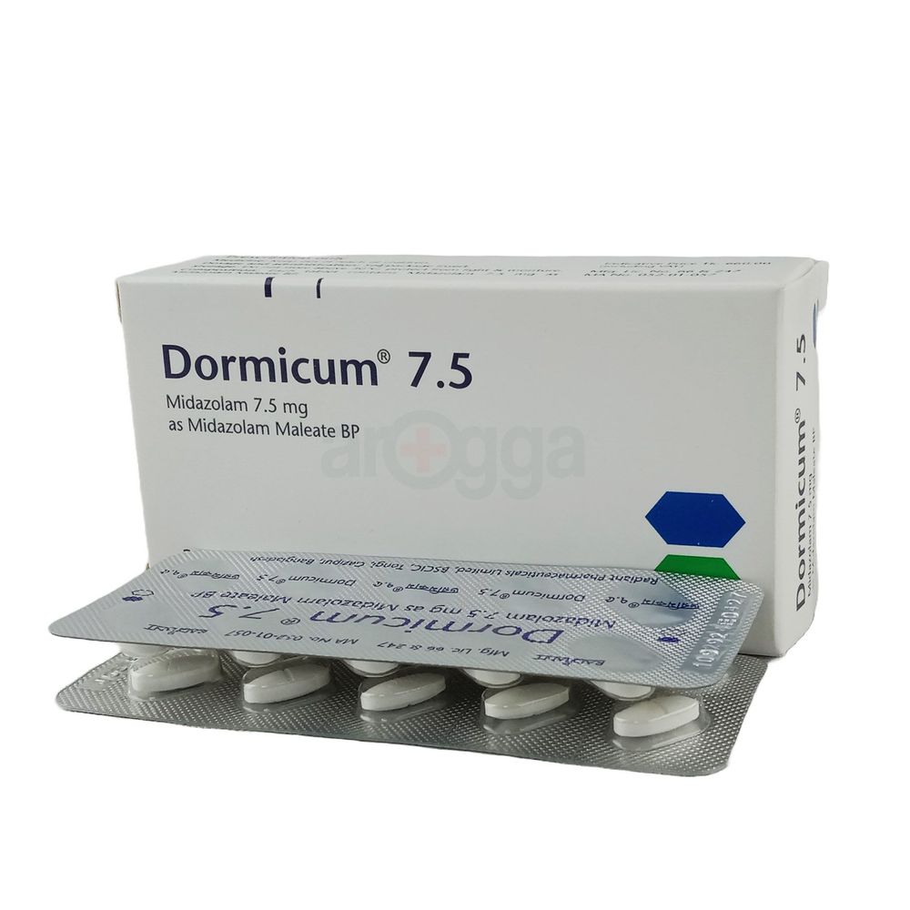 Dormicum 7,5 mg, Filmtabletten