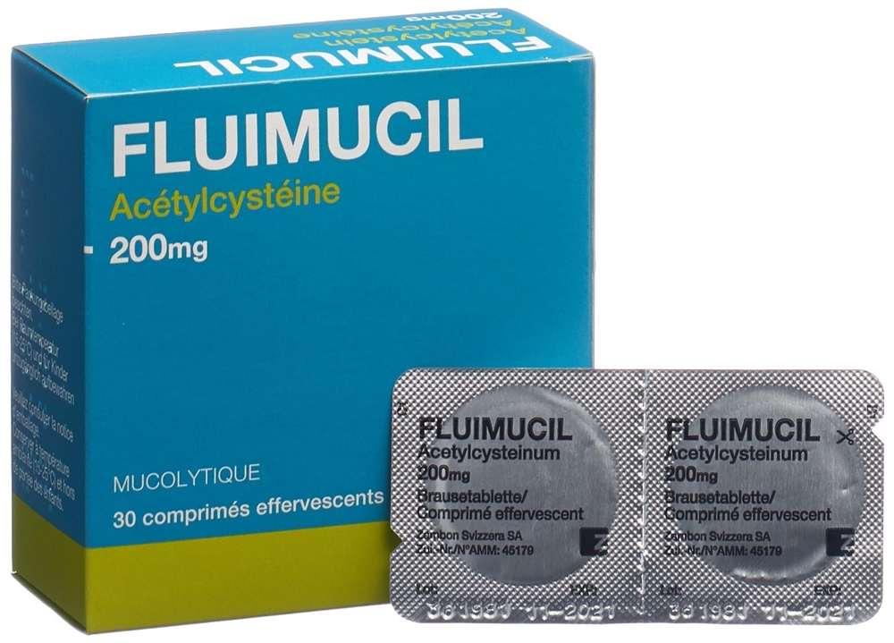Fluimucil 200, compresse effervescenti