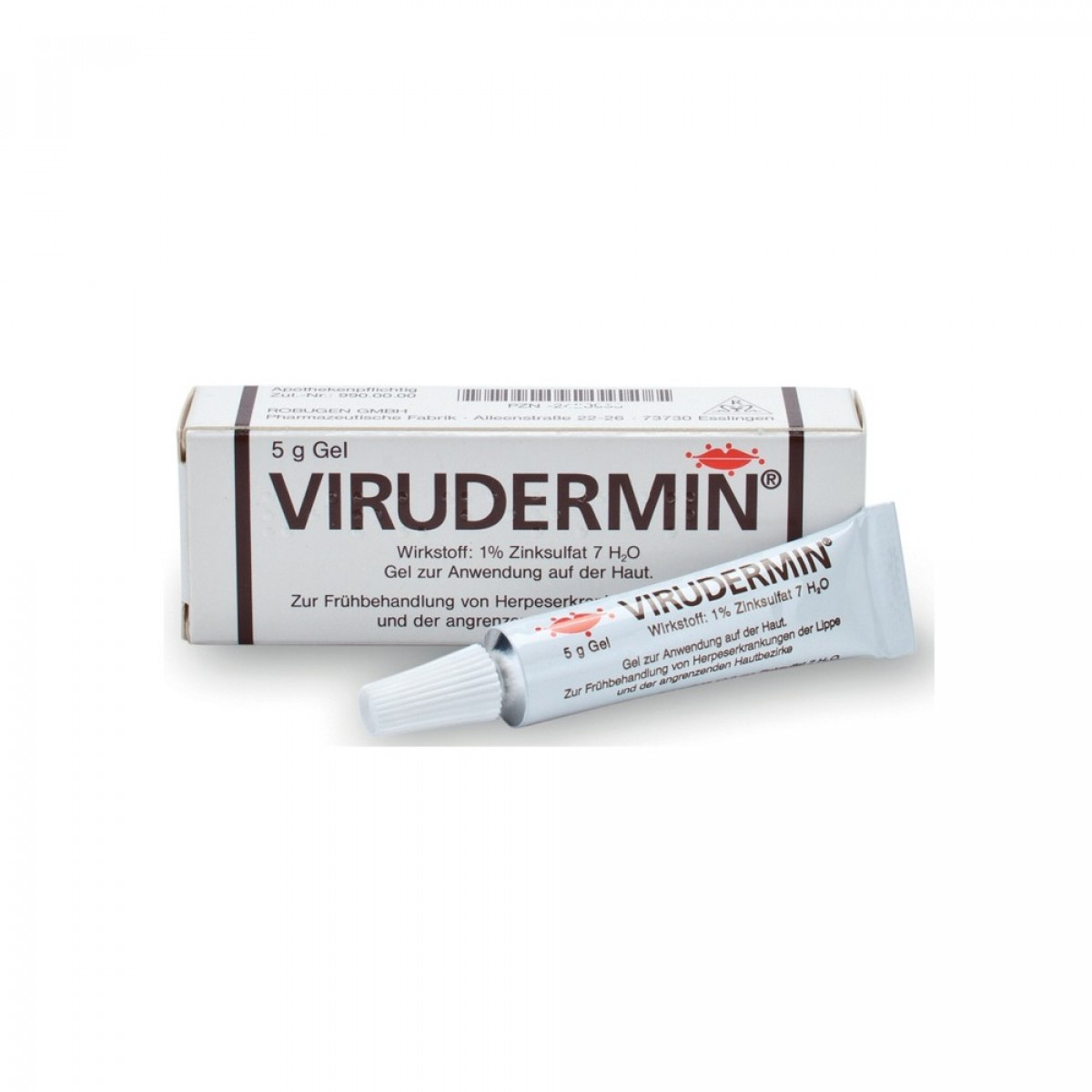 VIRUDERMIN gel tb 5 g