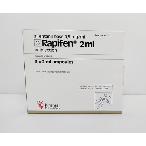 RAPIFEN sol inj 1 mg/2ml 5 amp 2 ml