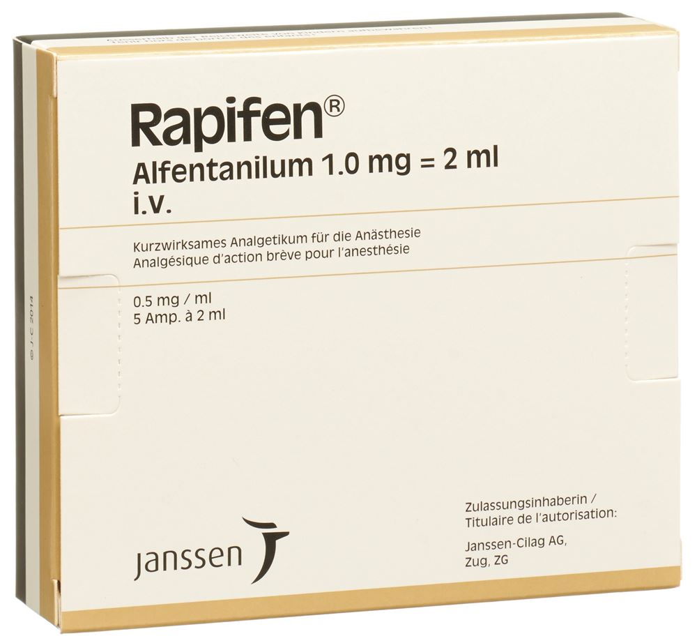 RAPIFEN sol inj 1 mg/2ml 5 amp 2 ml