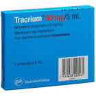 TRACRIUM sol inj 50 mg/5ml 5 amp 5 ml