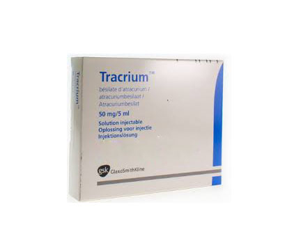 TRACRIUM sol inj 50 mg/5ml 5 amp 5 ml