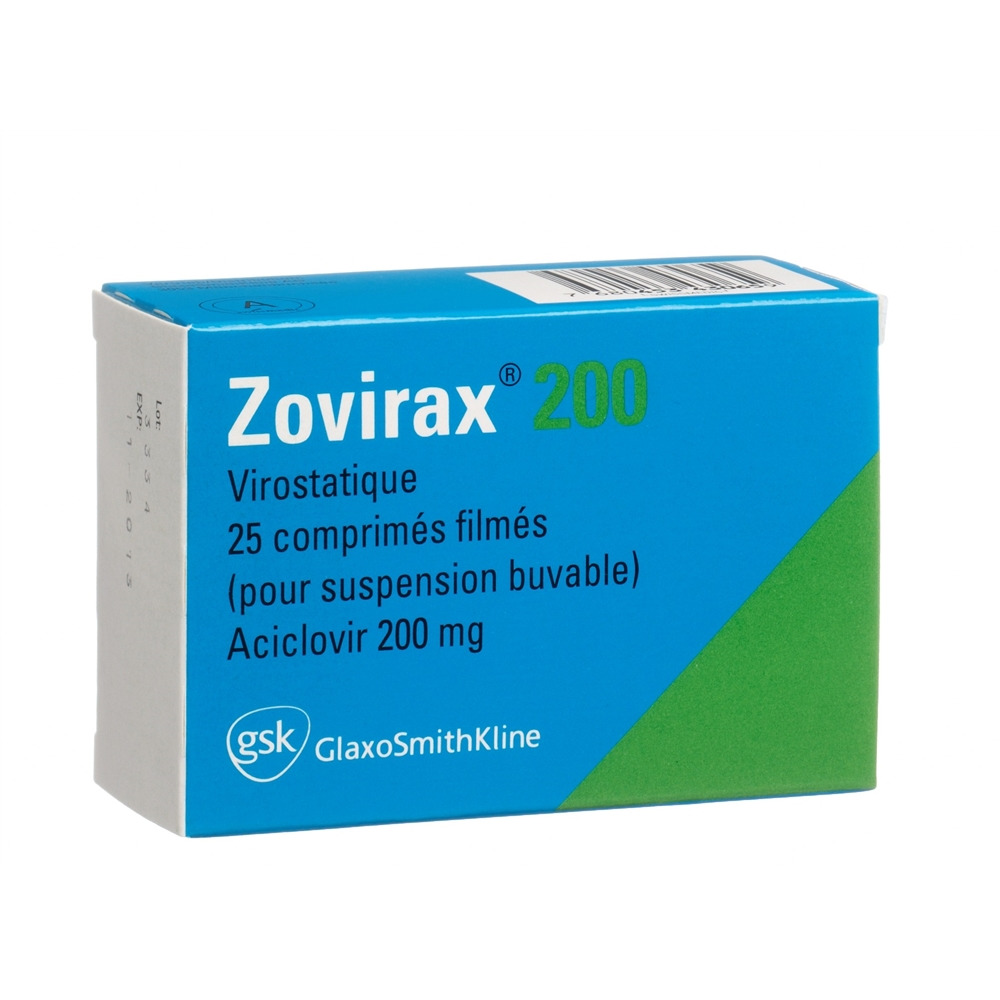 Zovirax 200 mg, Filmtabletten (suspendierbar)