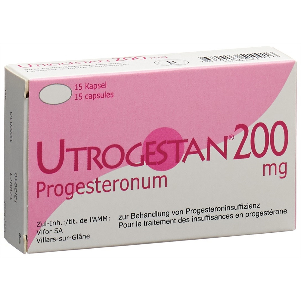 UTROGESTAN caps 200 mg 15 pce