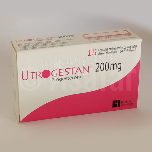 UTROGESTAN caps 200 mg 15 pce