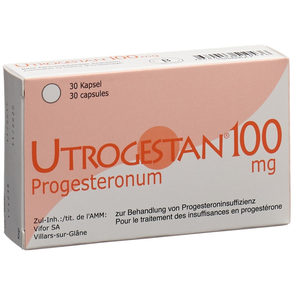UTROGESTAN caps 100 mg 30 pce