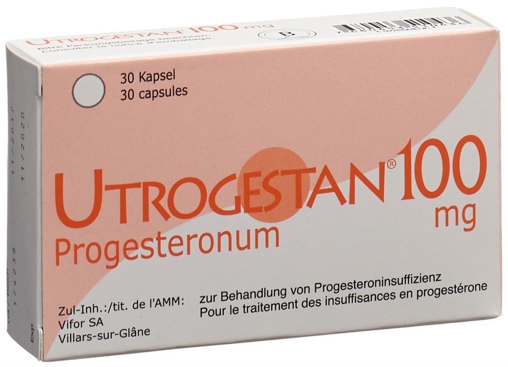 Utrogestan 100 mg, Weichkapseln