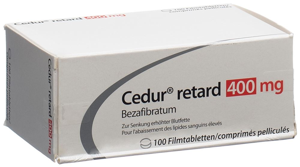 CEDUR retard cpr pell ret 400 mg 100 pce