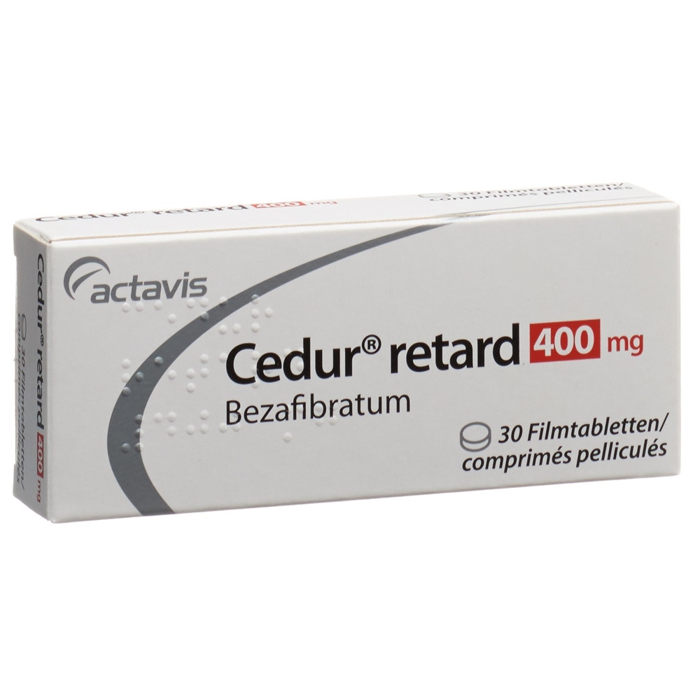 CEDUR retard cpr pell ret 400 mg 30 pce