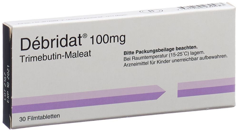 DEBRIDAT cpr pell 100 mg 30 pce