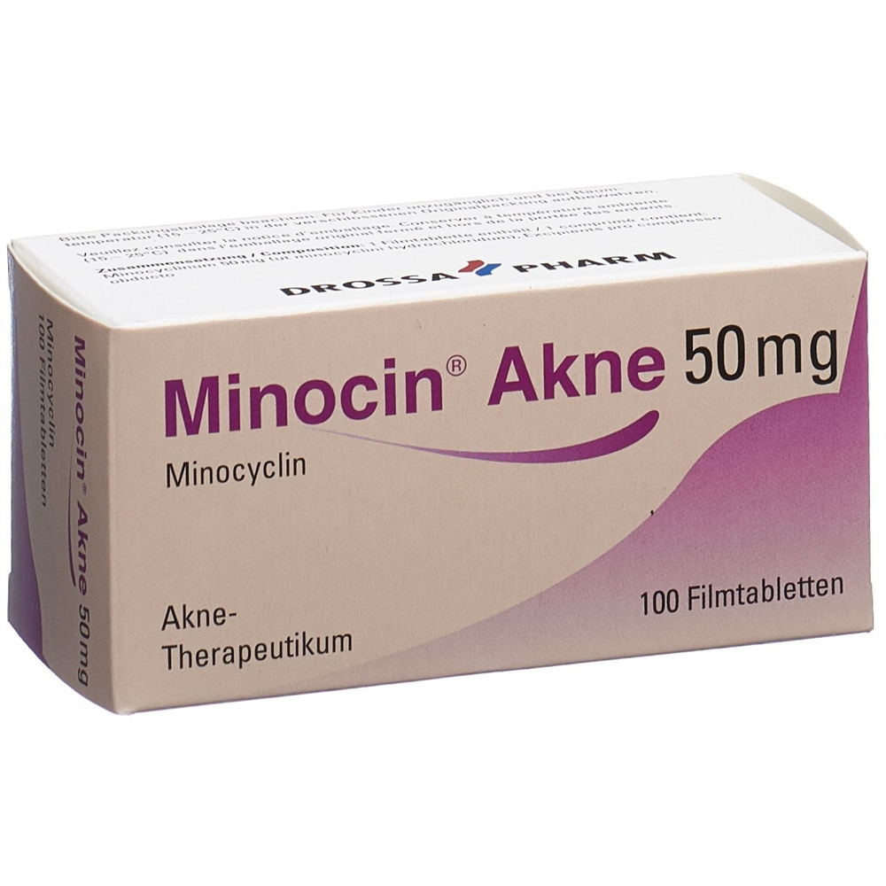 Minocin Akne 50 mg, Filmtabletten