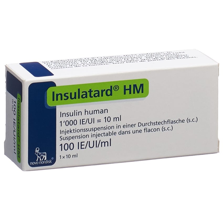 INSULINE Insulatard HM flac 10 ml