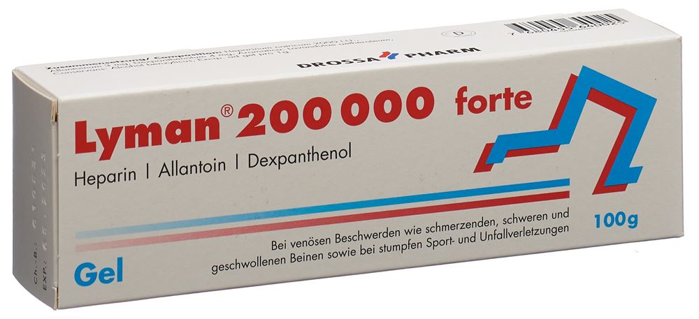 LYMAN 200000 Forte gel tb 100 g