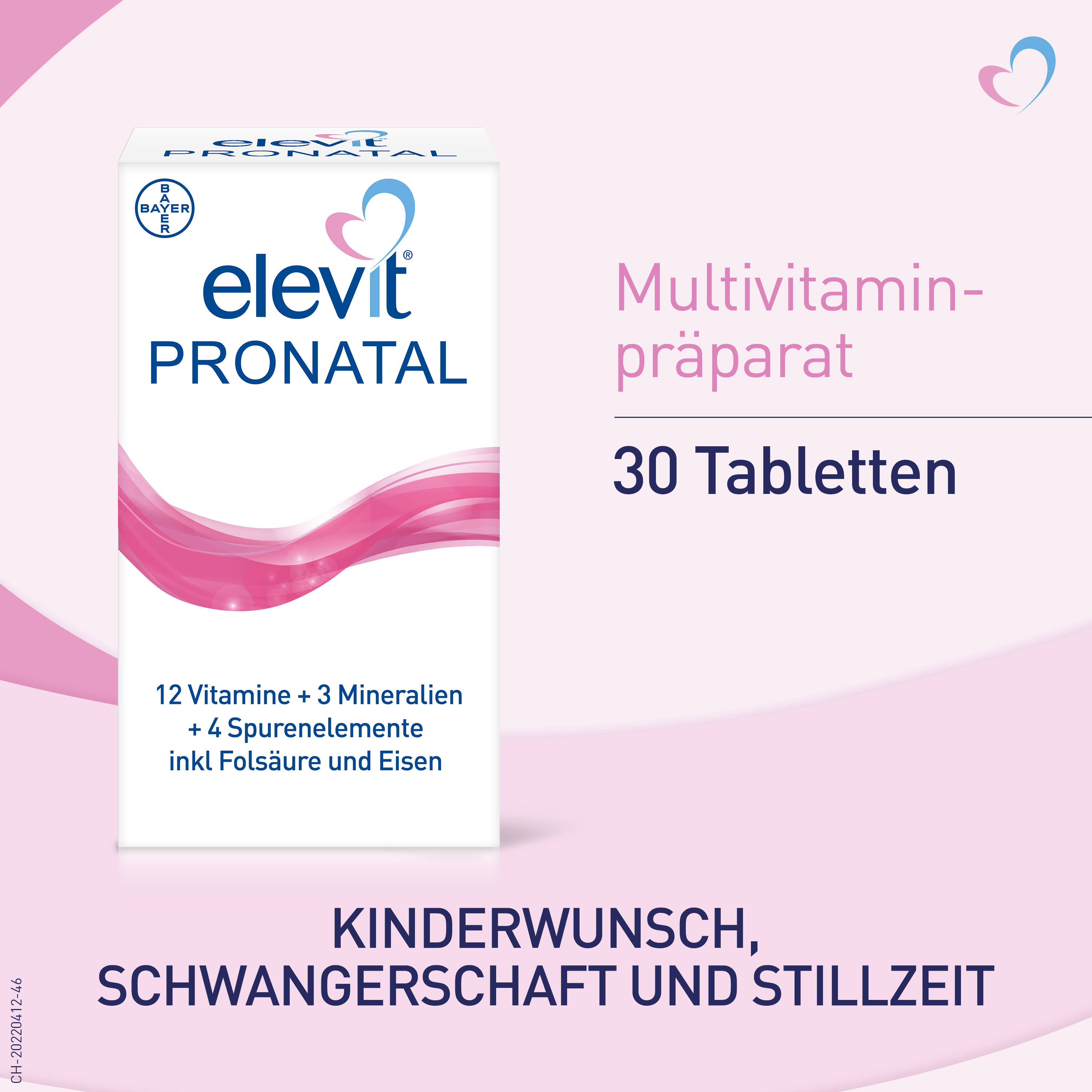 ELEVIT Pronatal cpr pell 30 pce
