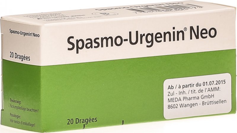 SPASMO-URGENINE Néo drag 60 pce