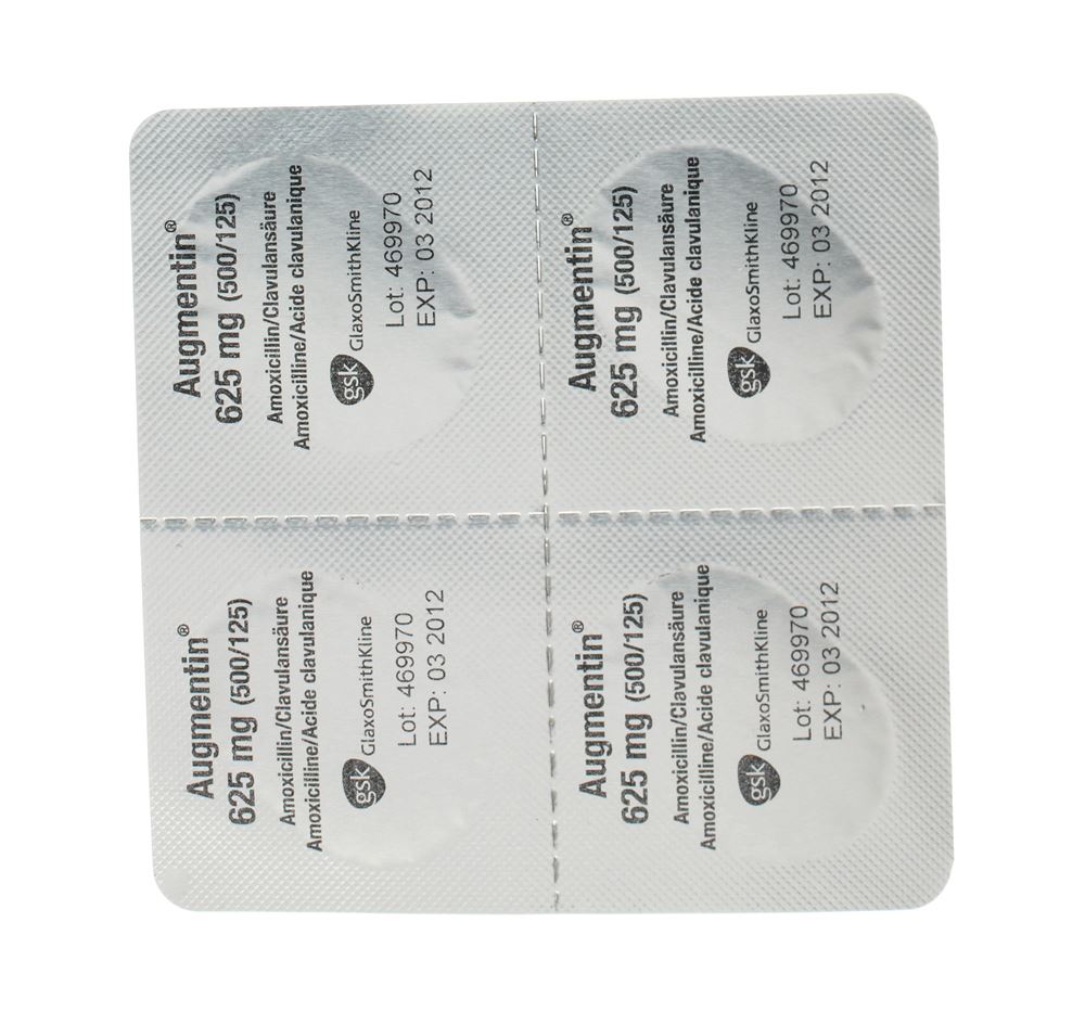 AUGMENTIN cpr pell 625 mg adult 20 pce