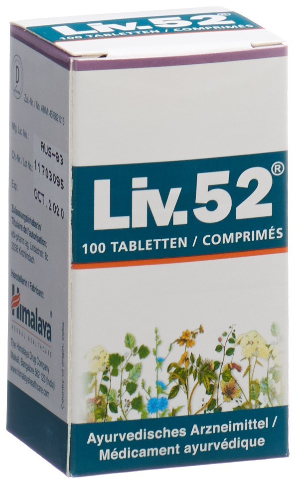 Liv 52, Tabletten