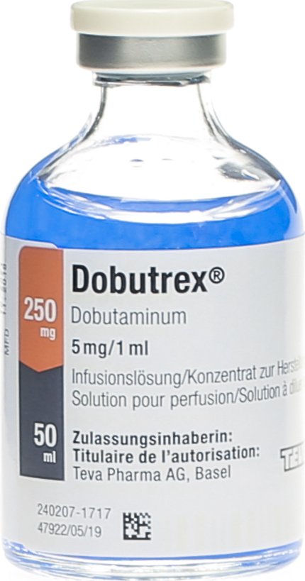 DOBUTREX sol perf 250 mg/50ml flac 50 ml