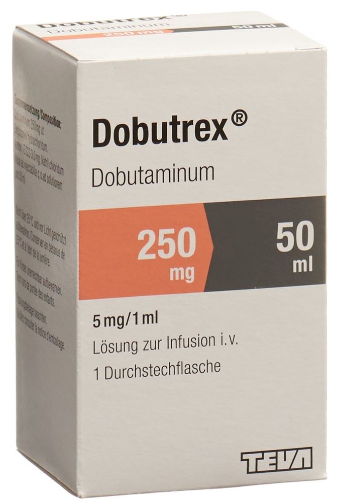 Dobutrex 250 mg/50 ml, Infusionslösung / Konzentrat zur Herstellung einer Infusionslösung
