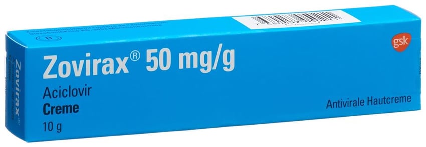 ZOVIRAX crème tb 10 g