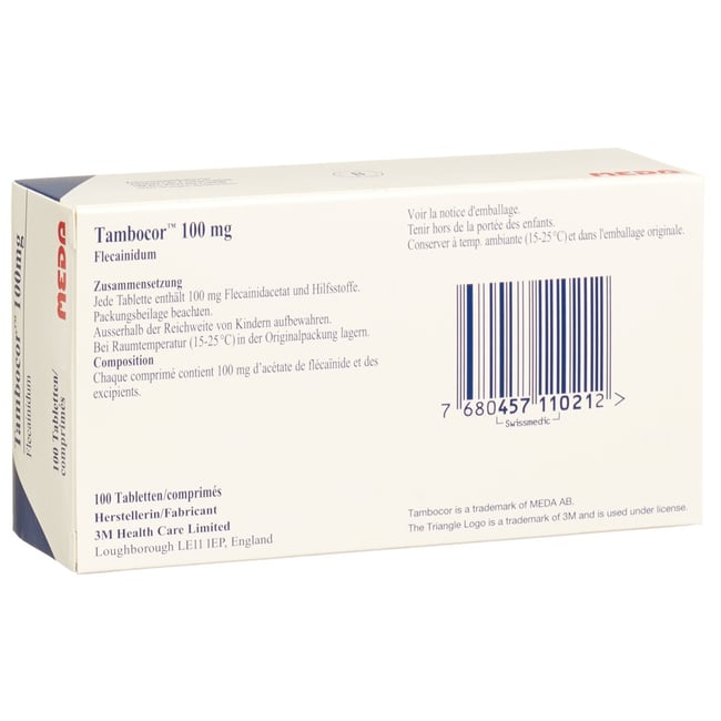 TAMBOCOR cpr 100 mg 100 pce