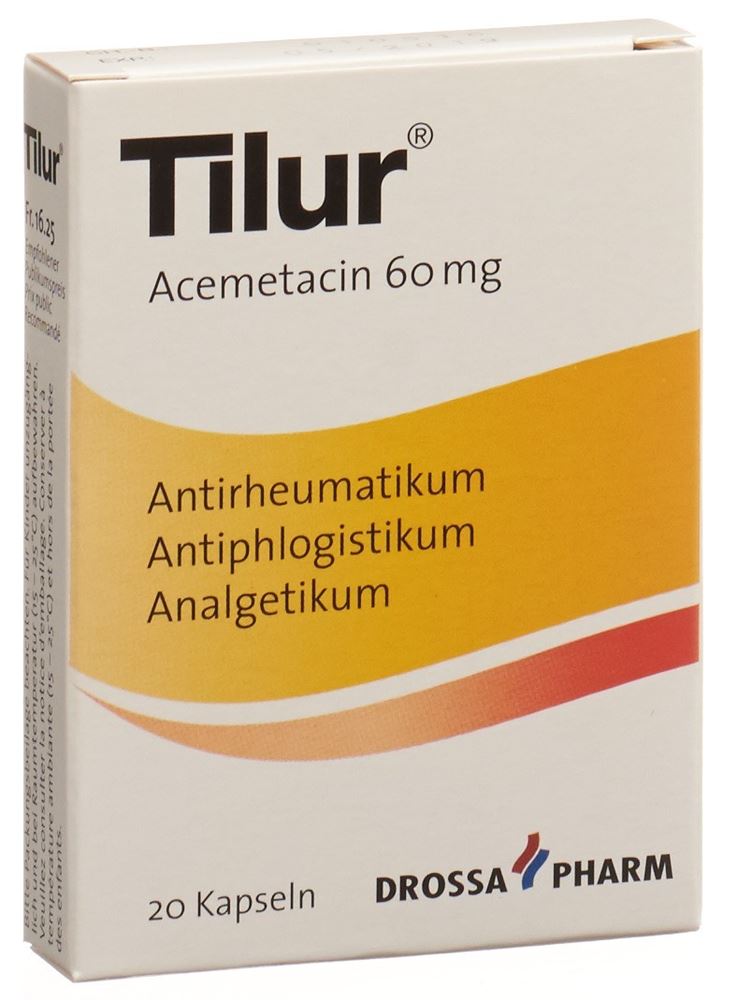 TILUR caps 60 mg 20 pce