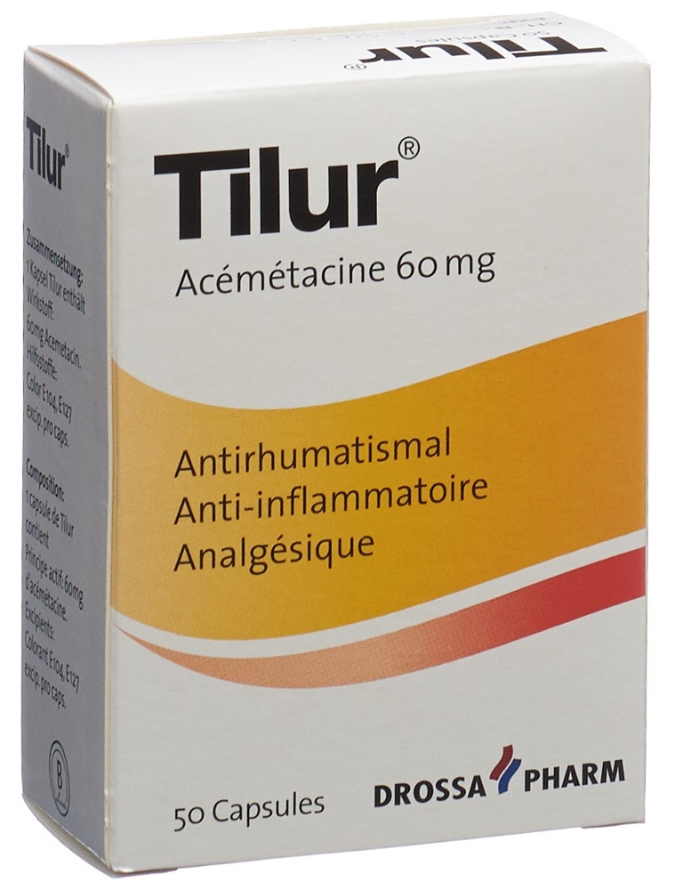 TILUR caps 60 mg 50 pce