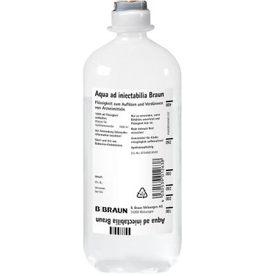 AQUA AD INJ Braun sol inj 1000ml Ecofl pl 10 pce