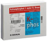 KALIUMPHOSPHAT 1 molar Braun 10ml amp add 5 pce