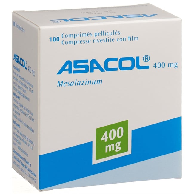 ASACOL cpr pell 400 mg 100 pce