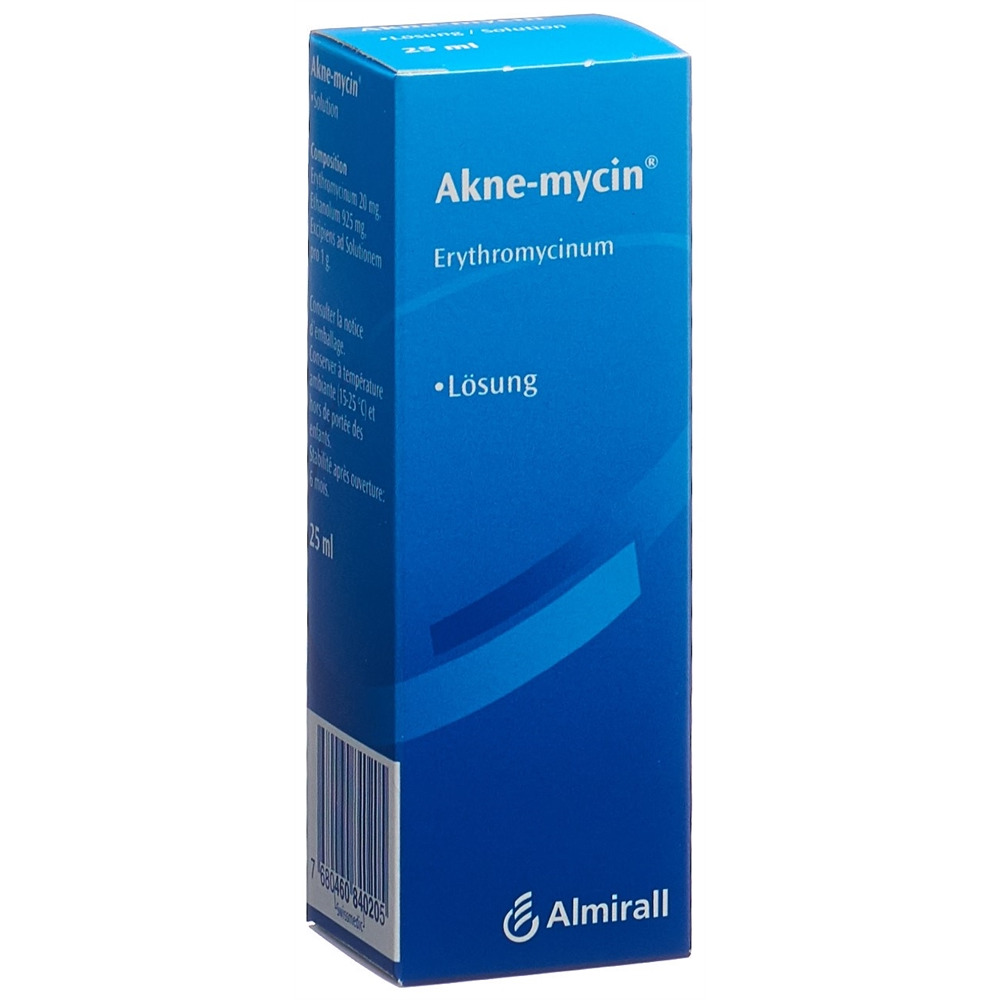AKNE-MYCIN sol 20 mg/g fl 25 ml