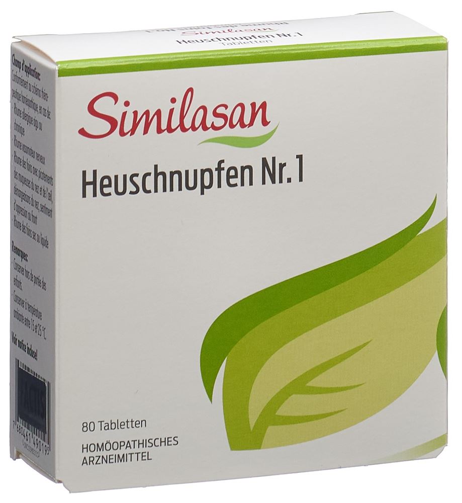 SIMILASAN Rhume des foins No. 1 cpr 80 pce