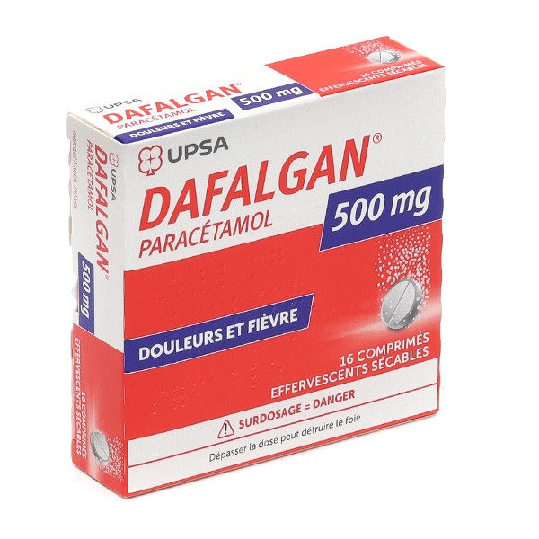 DAFALGAN cpr 500 mg (nouv) 100 pce